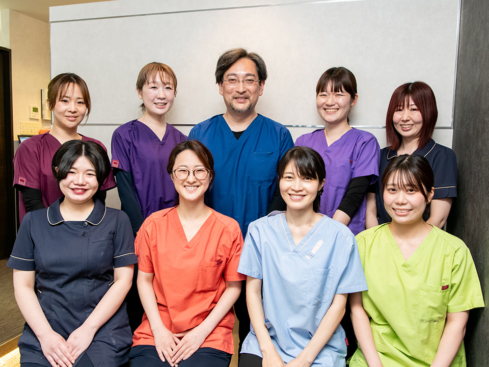 あたたかく丁寧な対応を心がけるスタッフ